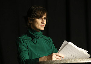 Sophie Rois bei der Lesung in
Offenbach